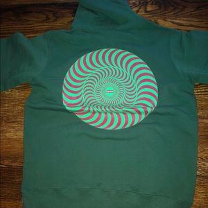 Supreme Spitfire Hooded Sweatshirt Size Medium